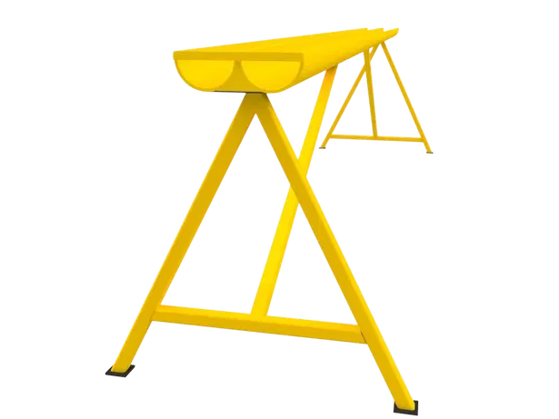 Estructura de la canaleta porta muestra