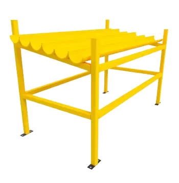 Estructura de la mesa de logueo con sus canales