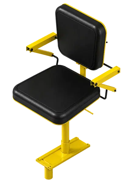 Silla ergonómica plegable