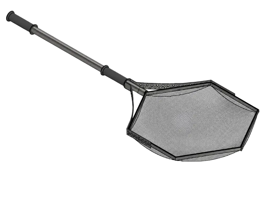 Red de muestreo ambiental hexagonal de acero inoxidable de INMENA con malla fina
